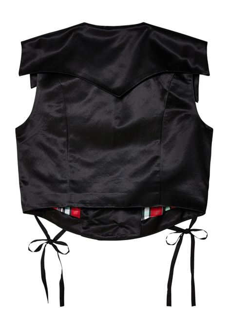 gilè in raso CHOPOVA LOWENA | Top | 5164BLACK